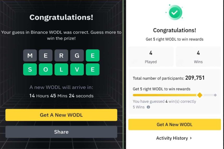 crypto-wodl-binance-5-letters-answers-today