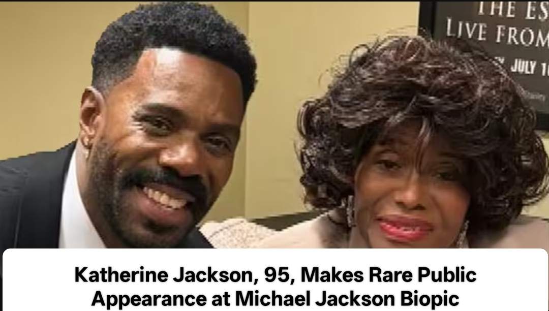Katherine Jackson, 95, Makes Rare Public Appearance at Michael Jackson Biopic