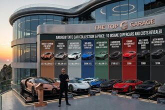 Andrew Tate Car Collection and Price: 10 Insane Supercars and Costs Revealed