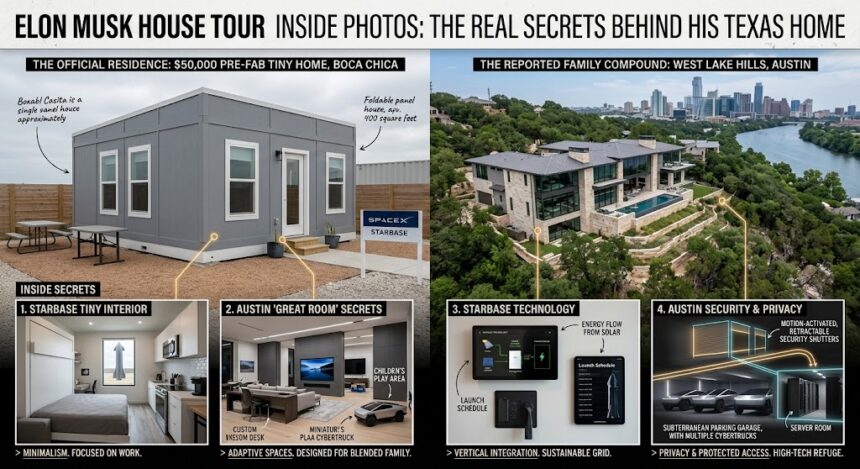 Elon Musk House Tour Inside Photos: Real Secrets Behind His Texas Home
